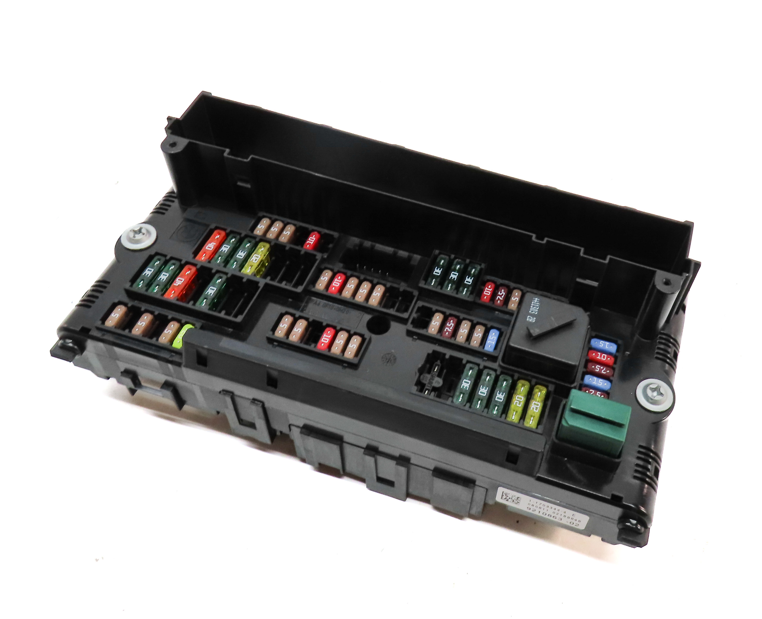 2012 BMW X3 (F25) 3.0L (N55) ENGINE FRONT POWER DISTRIBUTION FUSE RELAY BOX — exact item pictured